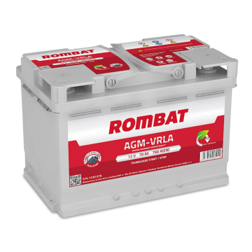 Baterie auto Rombat AGM 12V - 70 Ah