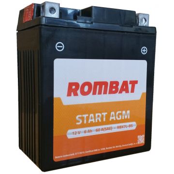 Baterie moto START AGM Rombat RBX4L-BS 12 V - 3 Ah