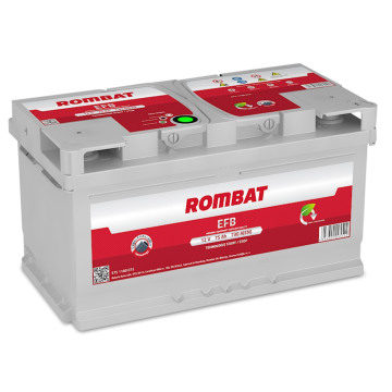 Baterie auto Rombat EFB 12 V - 75 Ah